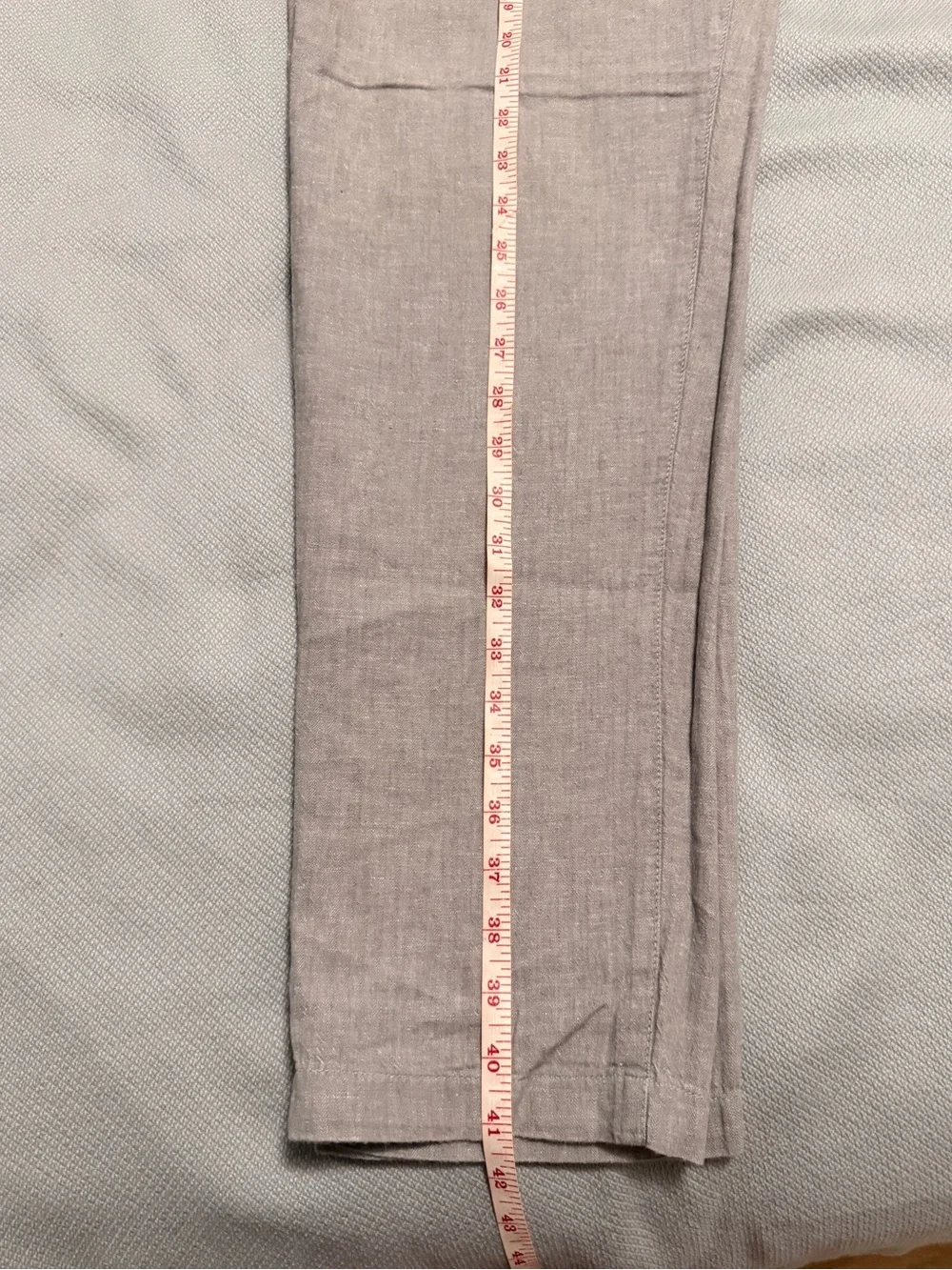 Banan Republic Mans Linen Blend Slim Fit Pants in Size 34